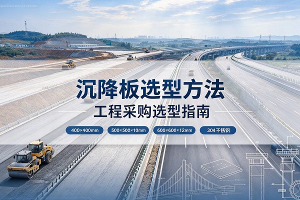 福绵沉降板选择方法