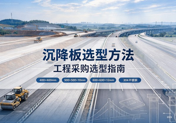福绵沉降板选择方法